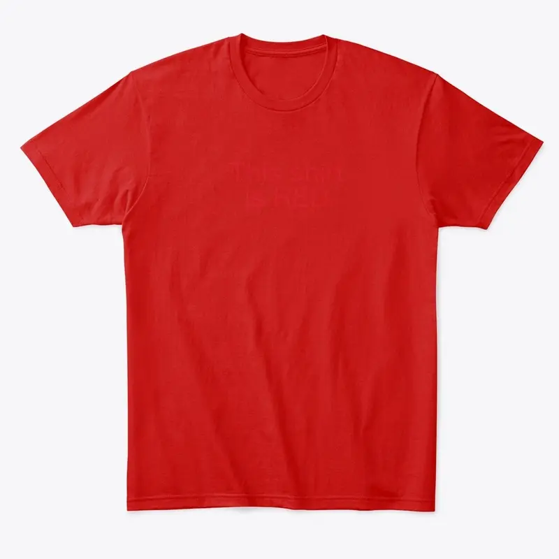 This shirt is (actually) RED